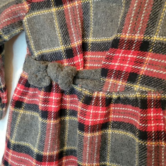 Zara Baby Girl Plaid Dress Size 2/3 - Picture 4 of 4